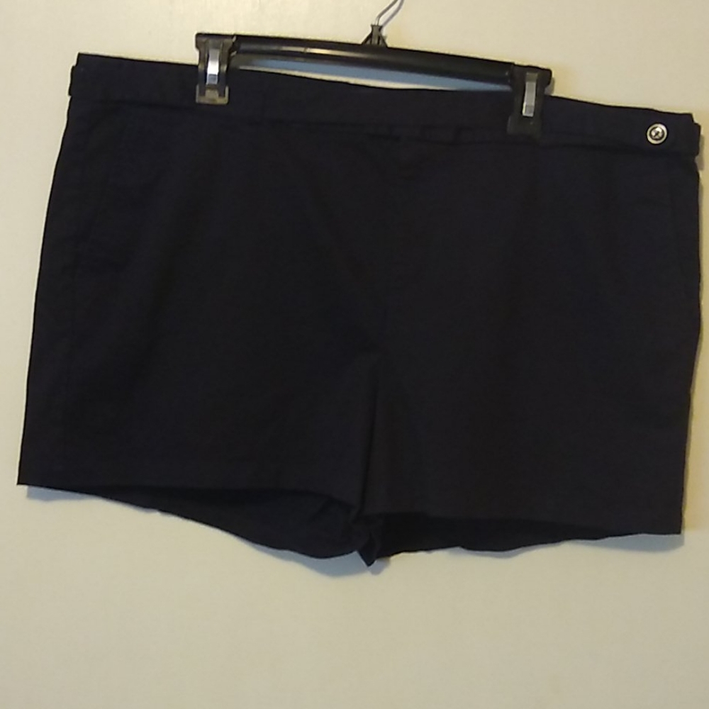 GAP Navy cotton stretch Aubrey shorts